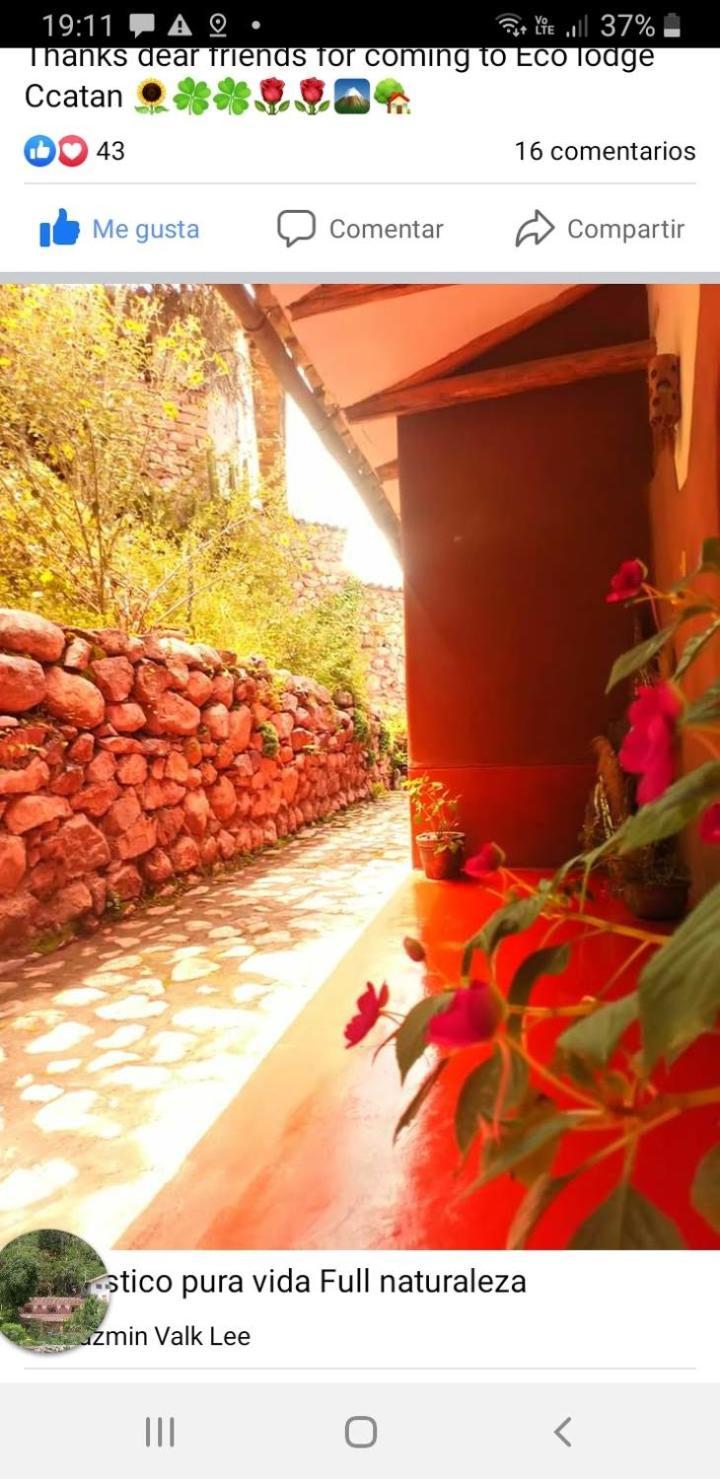 EColodge Ccatan Urubamba Bagian luar foto